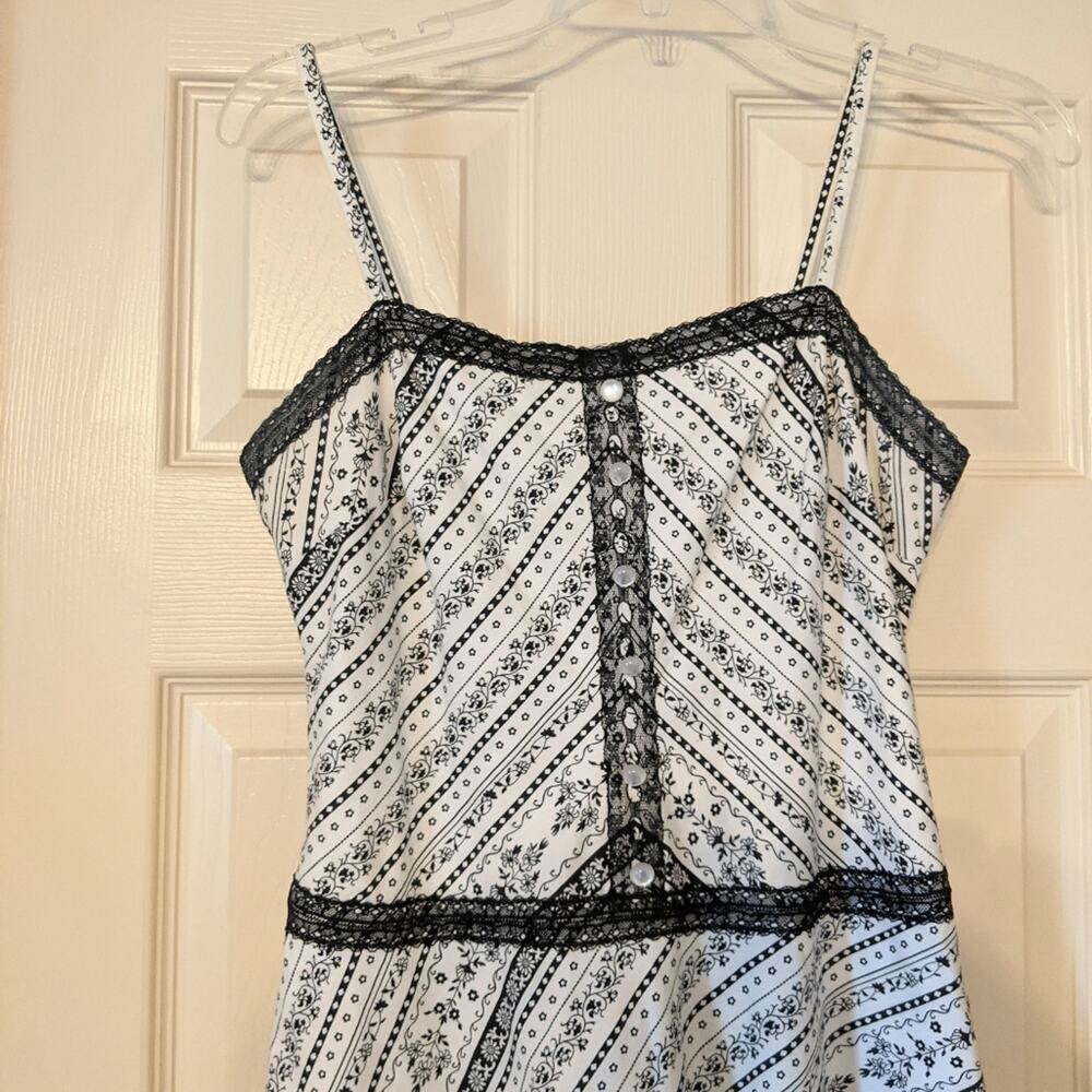 Black & White Ruffle Dress Junior Size 7